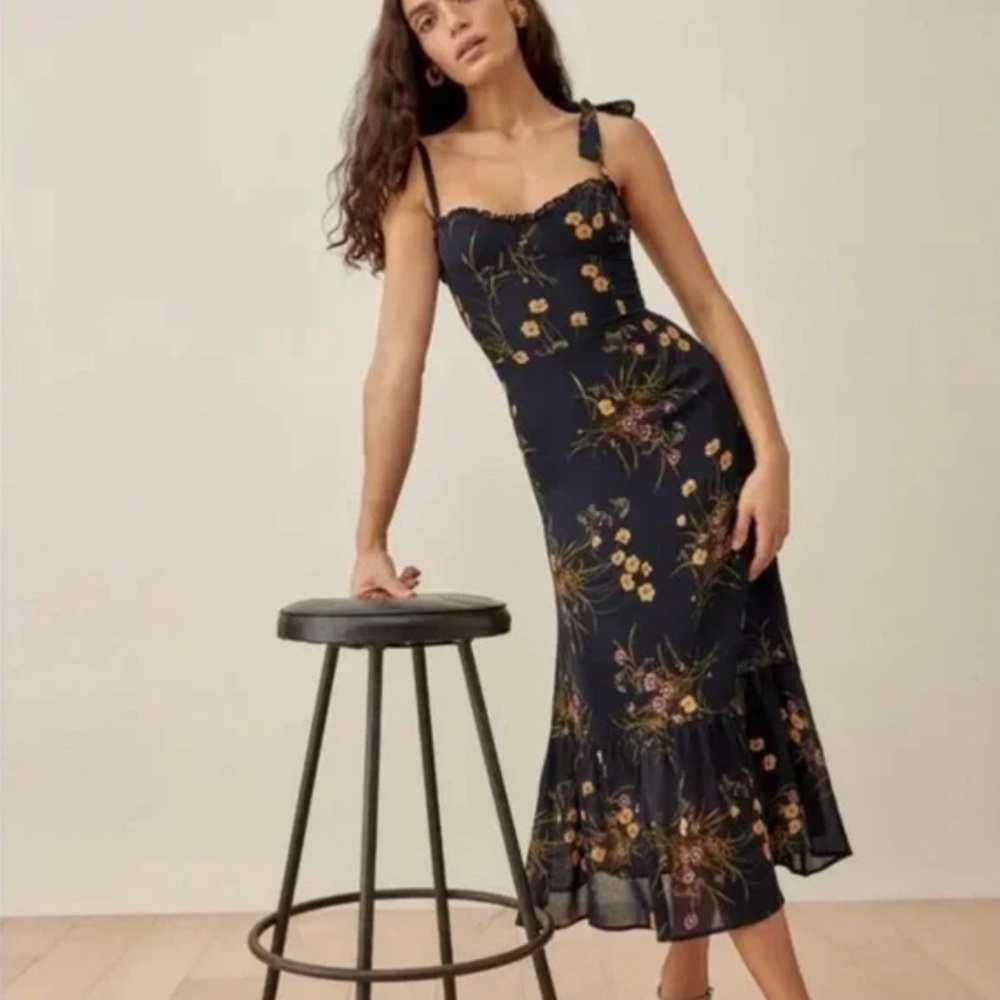 Reformation Nikita Dress in Madamoiselle